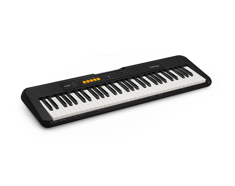 Casio keyboard with 61 standard keys and automatic accompanying - Black