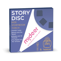 Mideer Story Disc-4 Kids Story Book Torch