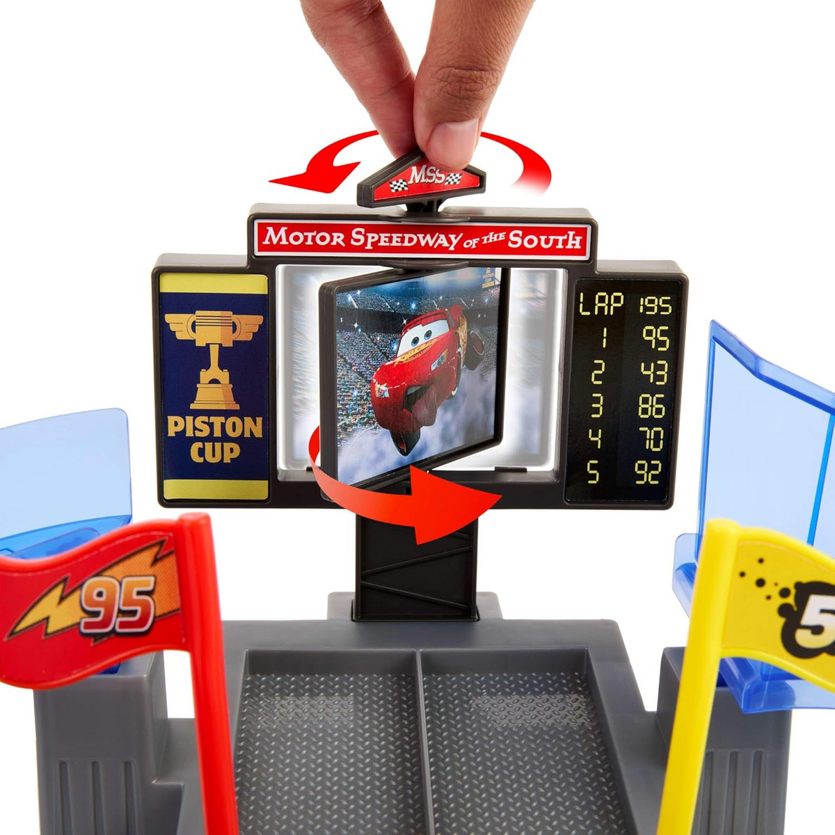 Mattel Cars Piston Cup Stunt Trackset