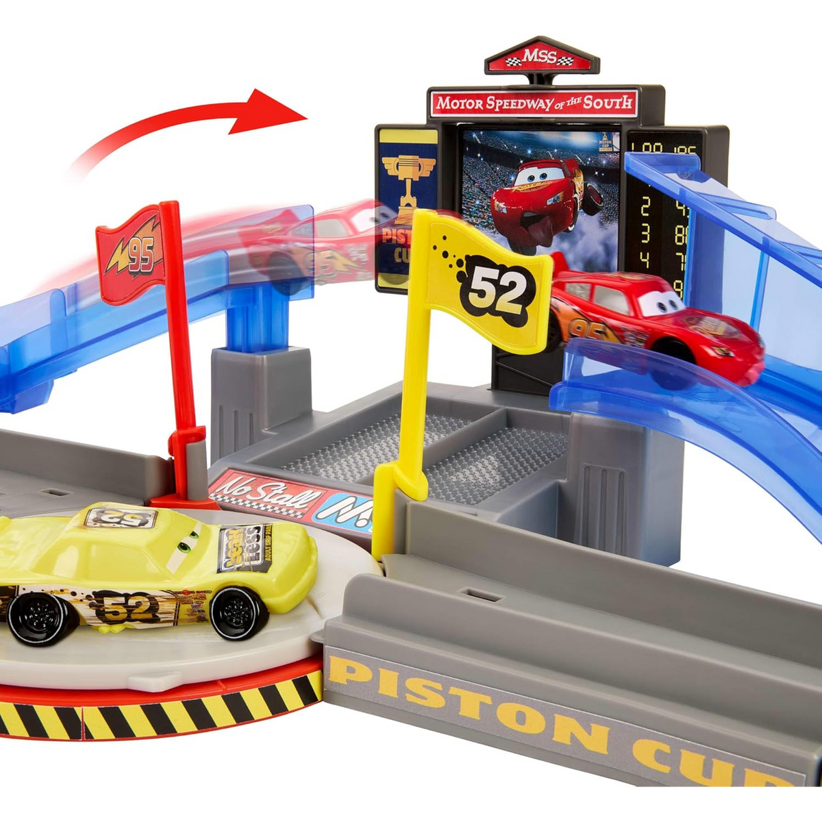 Mattel Cars Piston Cup Stunt Trackset