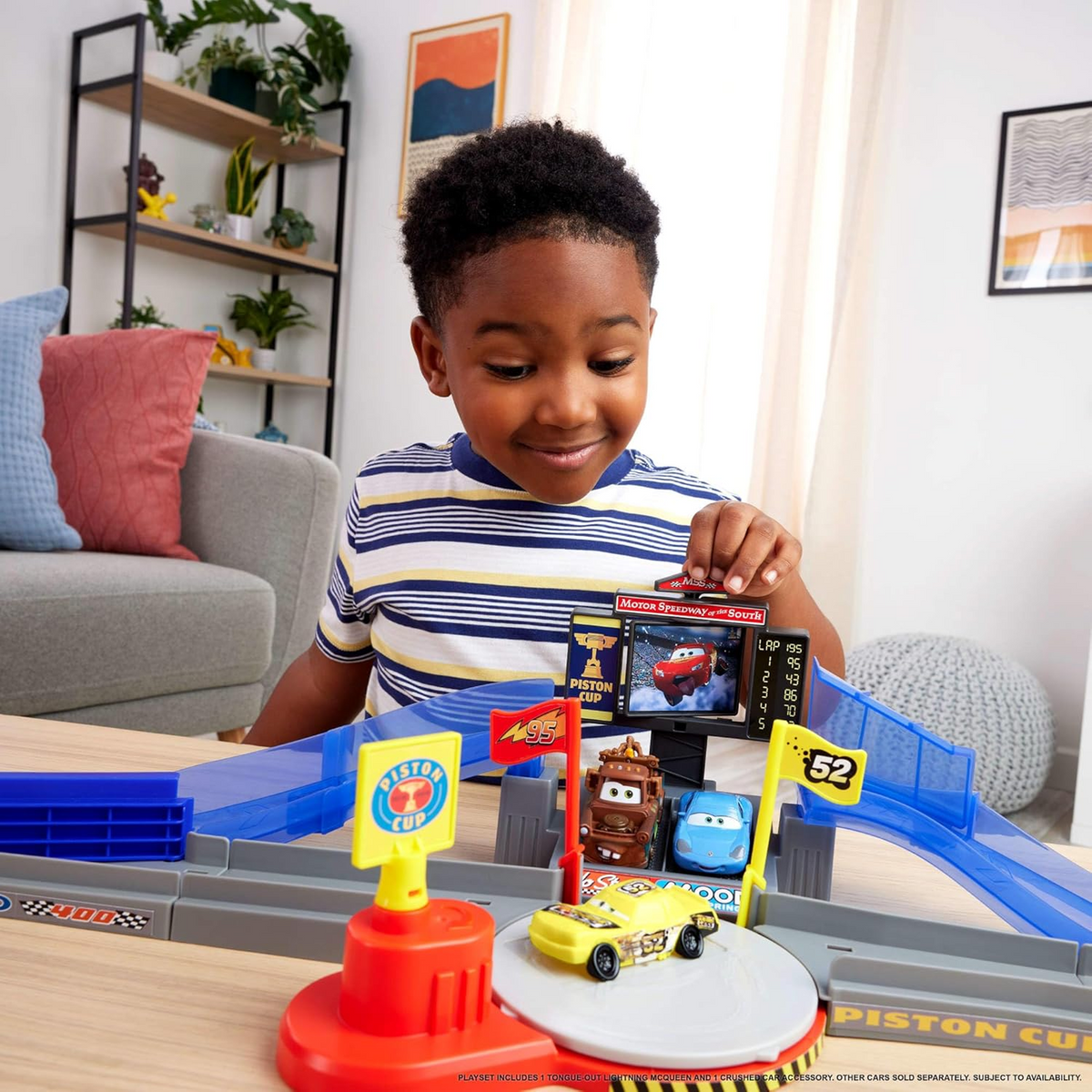 Mattel Cars Piston Cup Stunt Trackset