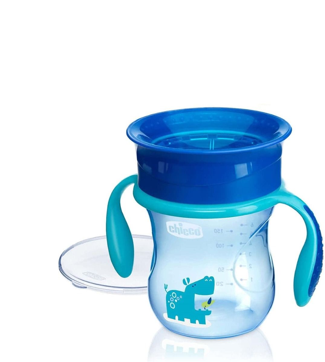 Chicco 360 Perfect Cup 12M+ BOY Spill-Free Baby Cup - Blue