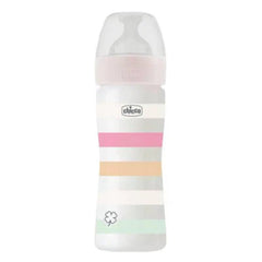 Chicco BOTTLE WB PP Girl 250 MED SIL Anti-Colic - White