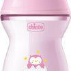 Chicco Natural Feeling Baby Bottle 250ml Anti-Colic - 2M+ - Pink