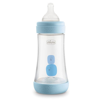 Chicco P5 PP Boy Bottle 240ml Anti-Colic Medium Flow - Blue