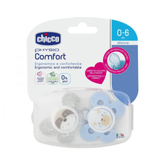 Chicco Physio Comfort Boy 0-6M Soft & Orthodontic Soother