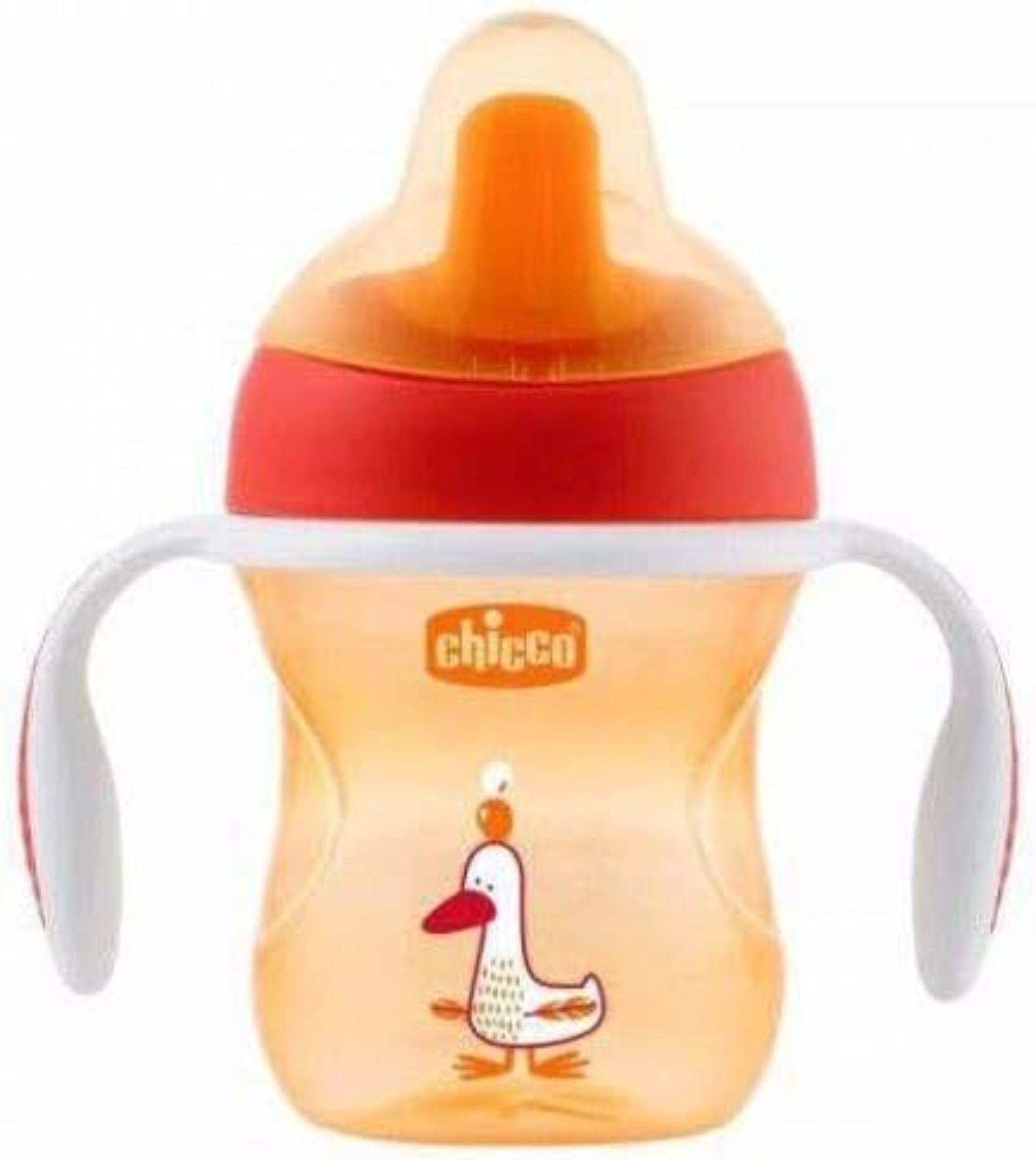 Chicco Training Cup 6M+ NEUTRAL PACK1 Spill-Proof - Orange
