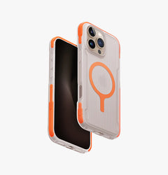 كفر UNIQ COMBAT ACTIVE لهاتف iPhone 16 Pro MagClick لون Volt Orange