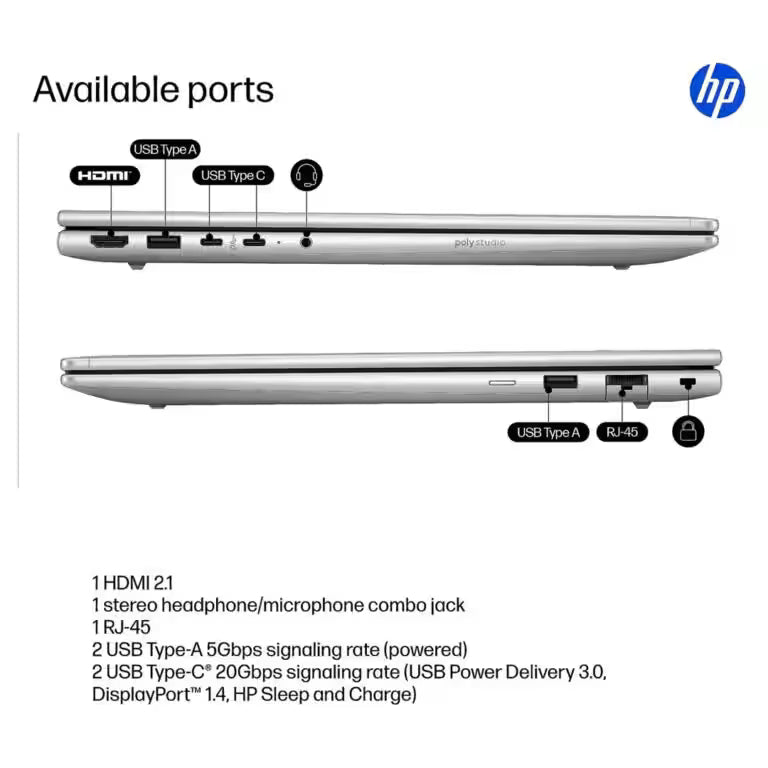 HP ProBook 4 G1i 16″ Laptop – Intel Ultra 7 255H, 24GB DDR5, 1TB SSD, NVIDIA RTX 3050