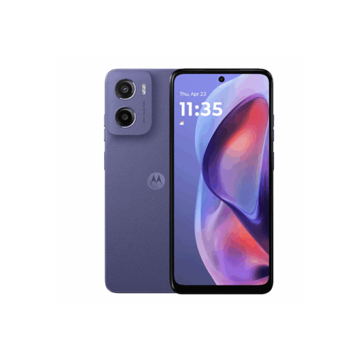 موتورولا E15 - شاشة 6.67 بوصة عالية الدقة+ بتردد 90 هرتز، كاميرا 50 ميجابكسل - ذاكرة 4 جيجابايت/64 جيجابايت