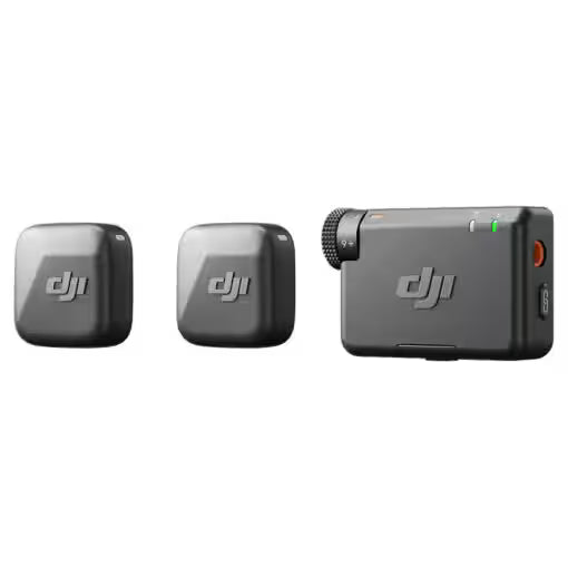DJI Mic Mini Wireless Microphone (2 TX + 1 RX) – USB-C