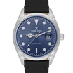 Daniel Klein DK.1.13836-3 Men's Analog Watch - Navy Blue Dial, Black Leather
