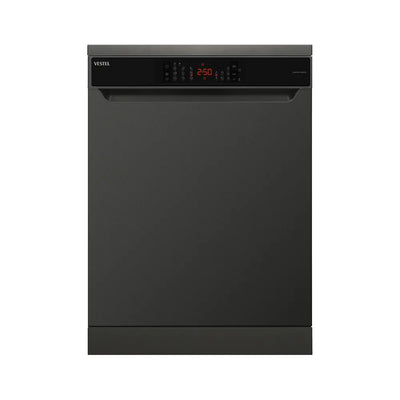 Vestel Dishwasher, 14 Place Settings, 9 Programs, Dark Inox – DWFA2Y9N1DX