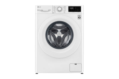 LG Front Load Washing Machine 8kg 1200RPM Steam White (F2V3PYP3WE)