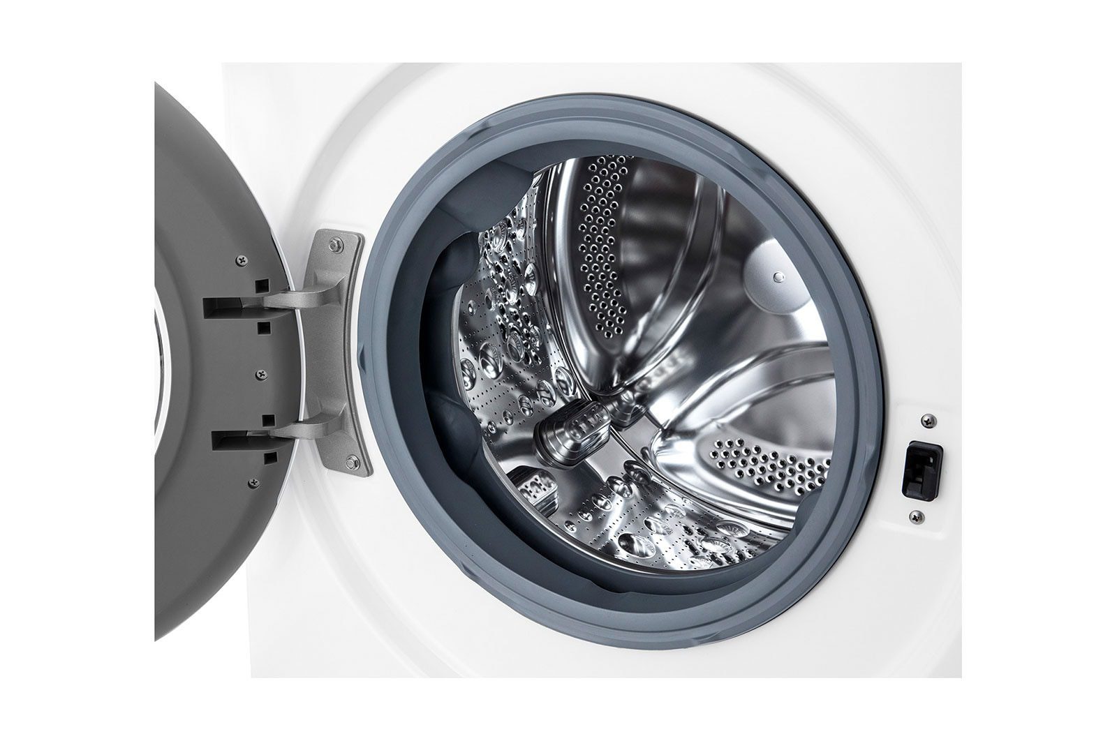 LG Front Load Washing Machine 8kg 1200RPM Steam White (F2V3PYP3WE)