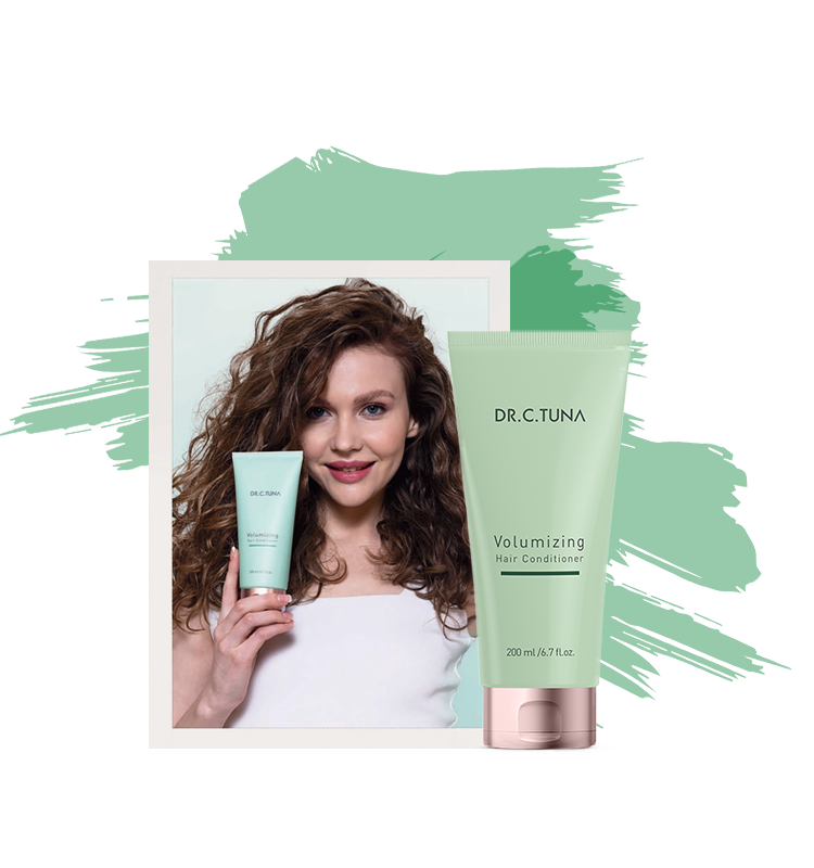 بلسم Dr. C.Tuna لتكثيف الشعر - حجم ولمعان طبيعي