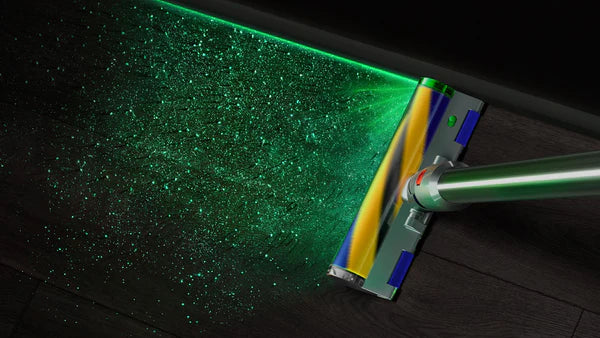 مكنسة دايسون كهربائية لاسلكية Dyson V15 Detect Absolute - فضي