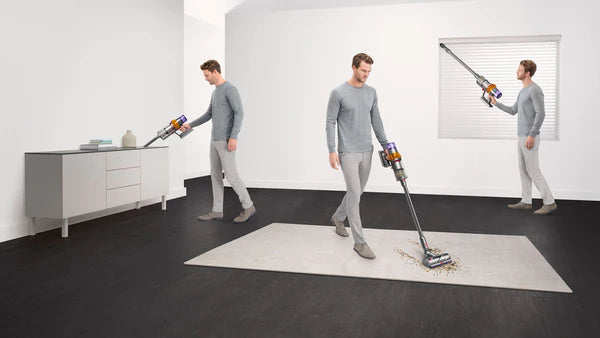 مكنسة دايسون كهربائية لاسلكية Dyson V15 Detect Absolute - فضي