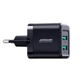 شاحن جوي روم 2.4A بمدخلين USB - قابس EU