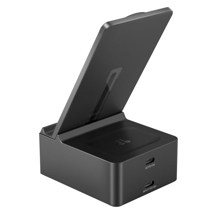 شاحن لاسلكي ويوو 3 في 1 - أسود