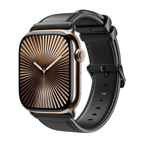 DUX DUCIS سوار جلد طبيعي لساعة Apple Watch 42/44/45MM