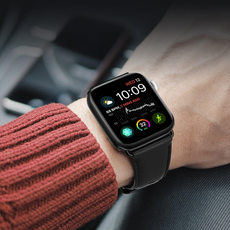 DUX DUCIS سوار جلد طبيعي لساعة Apple Watch 42/44/45MM