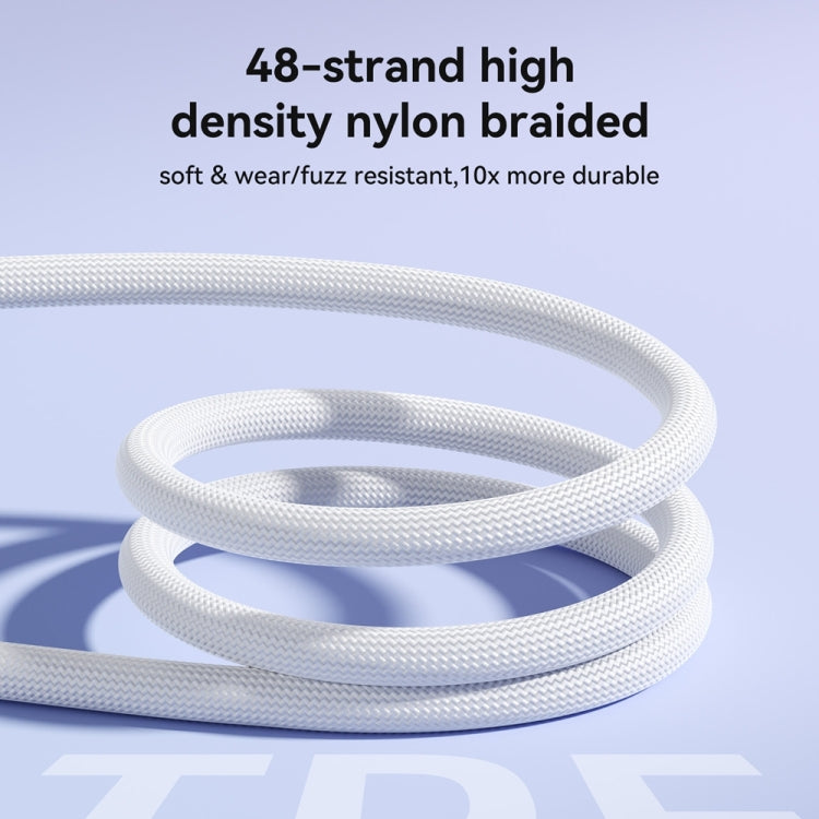 JOYROOM S-A42 Crystal-Clear Series 3A Fast Charging Data Cable (USB-A to Lightning) 1.2m