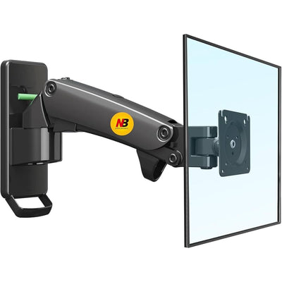 North Bayou F120 17″–27″ Gas Spring 360 rotate Full Motion Wall Mount TV Bracket