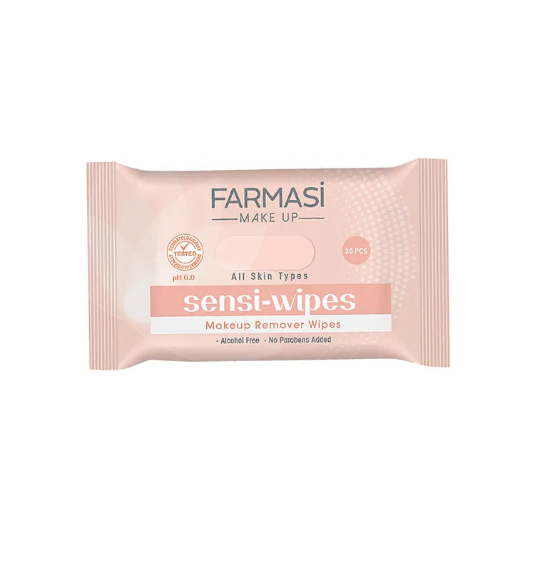 Farmasi مناديل إزالة المكياج للبشرة الحساسة - ناعمة وفعالة