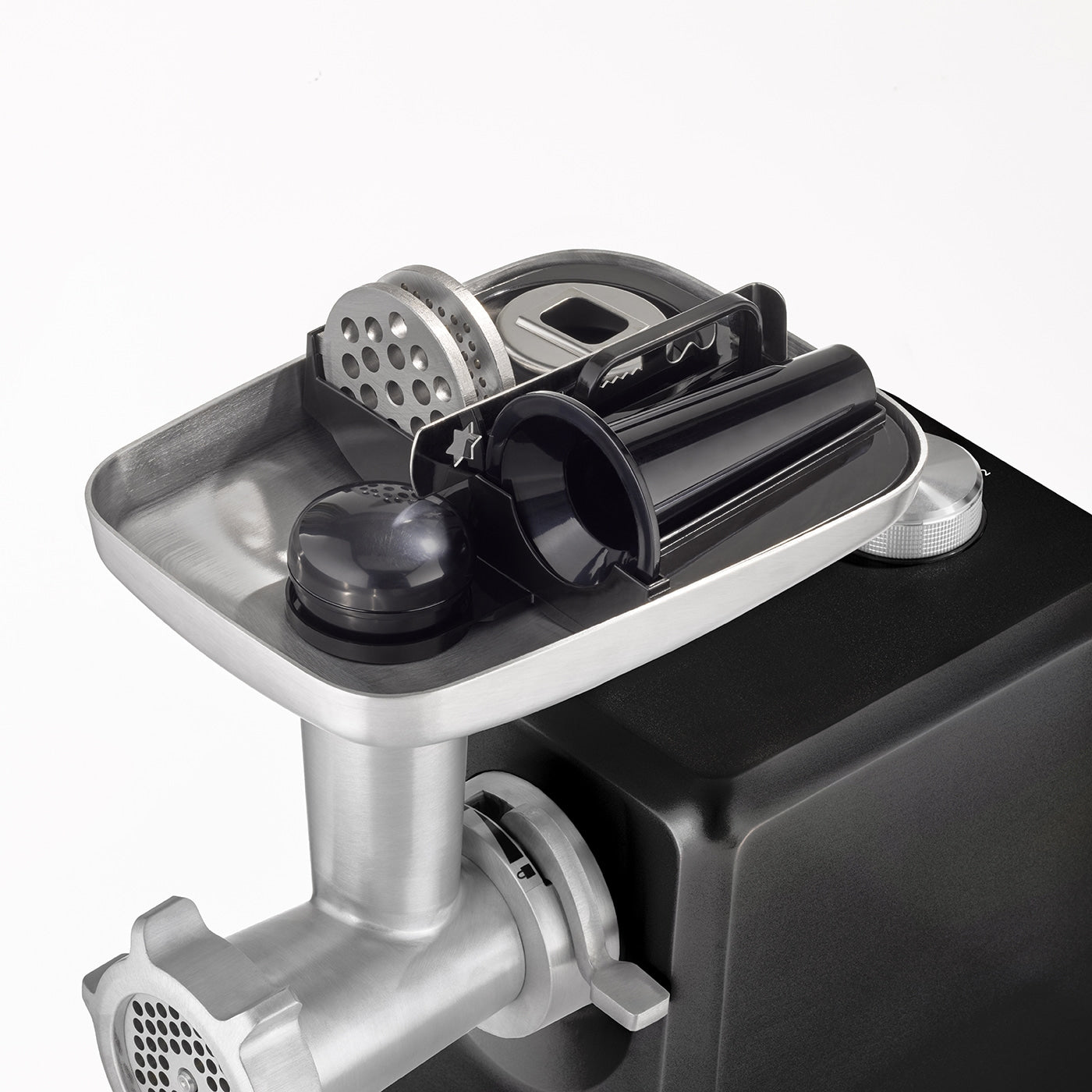 CASO Meat Mincer with Powerful 2500 Watt Motor Durable Titanium Blade