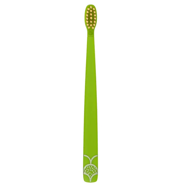 Flipper Toothbrush Twigo Kids 2-in-1 - Green/Yellow - Pack of 2