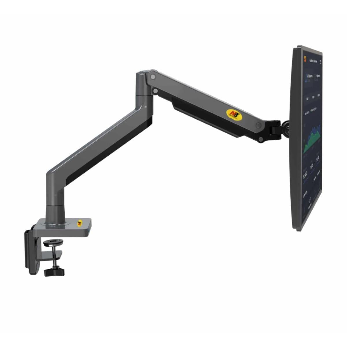 حامل شاشة North Bayou G45 Gas Spring مقاس 27-40 بوصة أسود