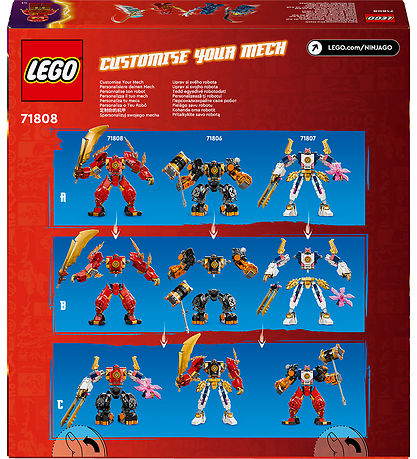 LEGO Ninjago Kai’s Elemental Fire Mech 71808 – 322 pcs