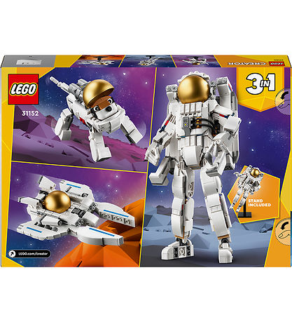 LEGO Creator رائد فضاء 3 في 1 – 647 قطعة