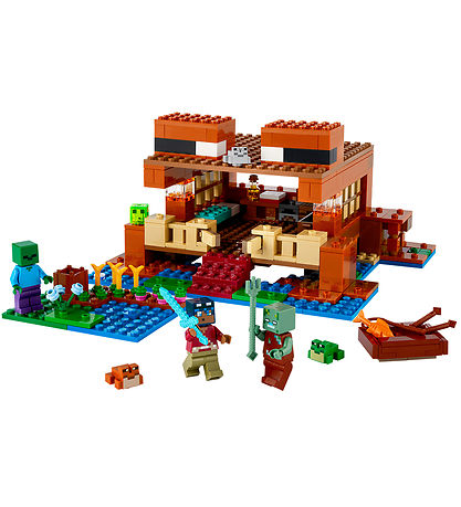 LEGO Minecraft منزل الضفدع 21256 – 400 قطعة