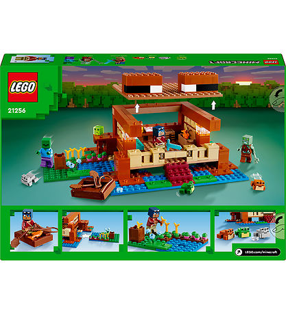 LEGO Minecraft منزل الضفدع 21256 – 400 قطعة