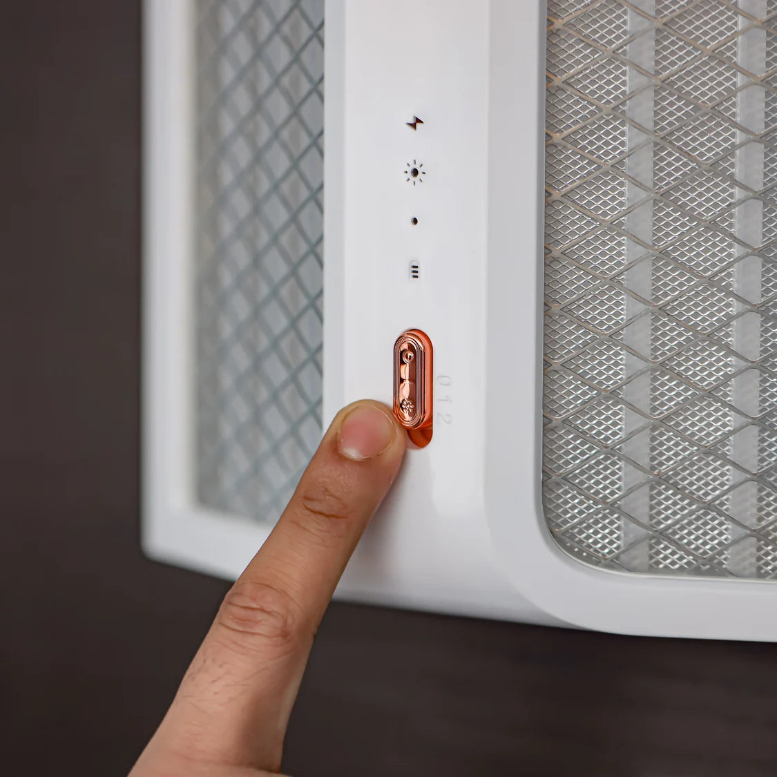Geepas Rechargeable Mosquito Killer, Dual Sided, White, GBK25606