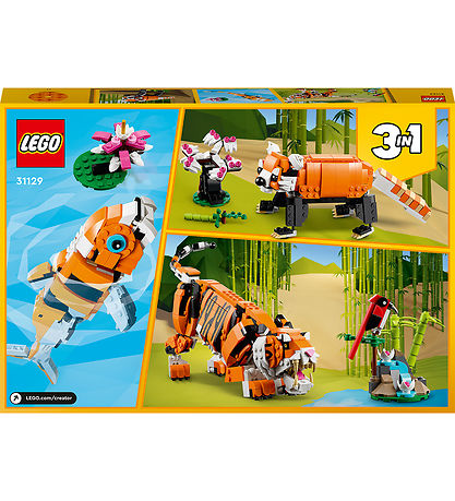LEGO Creator Majestic Tiger 31129 – 3-in-1 – 755 pcs