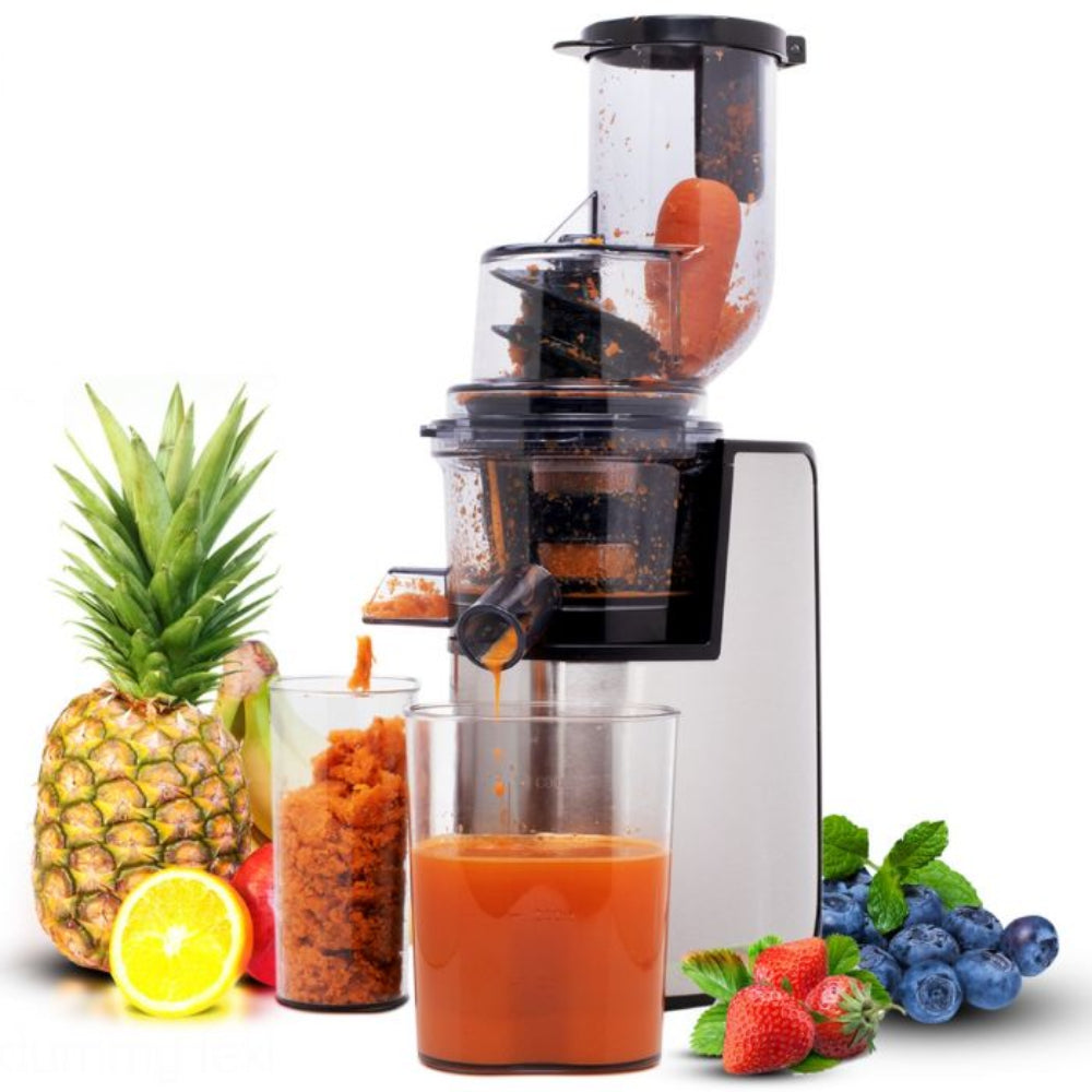 GEEPAS Slow Juicer 200W Cold Press Masticating Juicer
