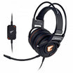 سماعة رأس GIGABYTE AORUS H5 RGB Stereo Gaming Comfort، ميكروفون قابل للفصل والانحناء، عناصر تحكم صوت مدمجة