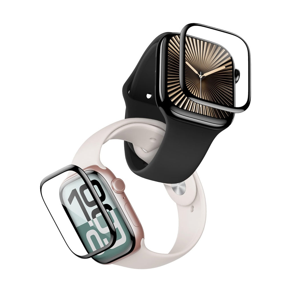 واقي شاشة 3D شفاف لـ Apple Watch من Green Lion (مقاسات متعددة)