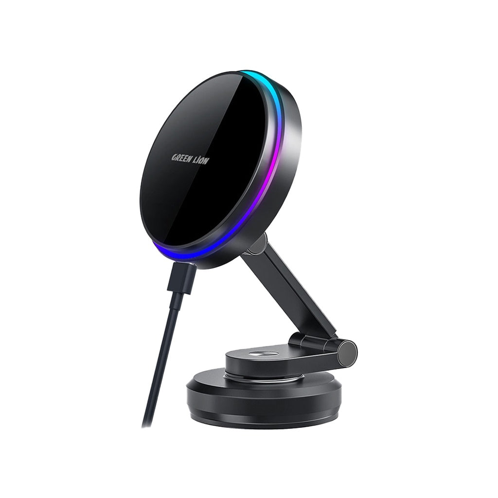 حامل شاحن السيارة Green Lion Magfuse - أسود