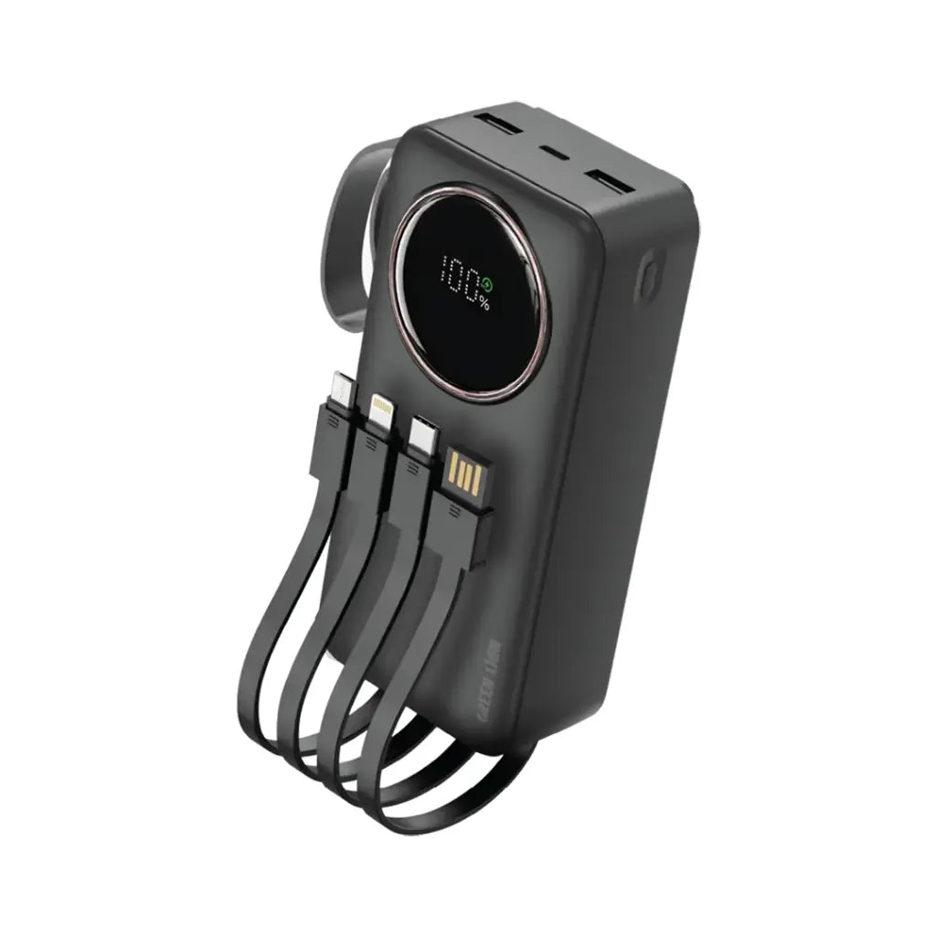 Green Lion Power Pulse 30000mAh Power Bank – Black