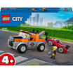 LEGO سيتي – شاحنة سحب وإصلاح سيارة رياضية 60435 – 101 قطعة