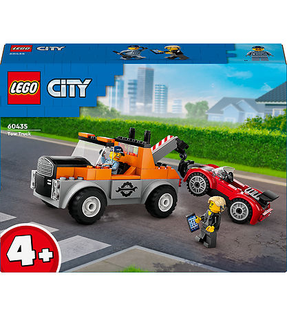 LEGO سيتي – شاحنة سحب وإصلاح سيارة رياضية 60435 – 101 قطعة