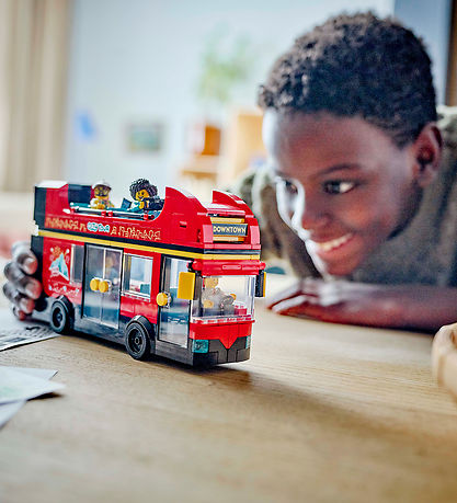 LEGO سيتي – حافلة سياحية حمراء بطابقين 60407 – 384 قطعة