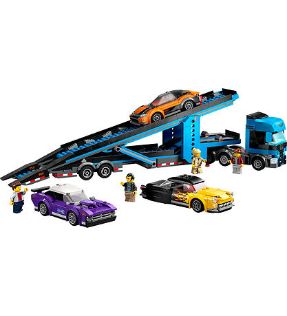 LEGO City Car Transporter Truck with Sports Cars 60408
