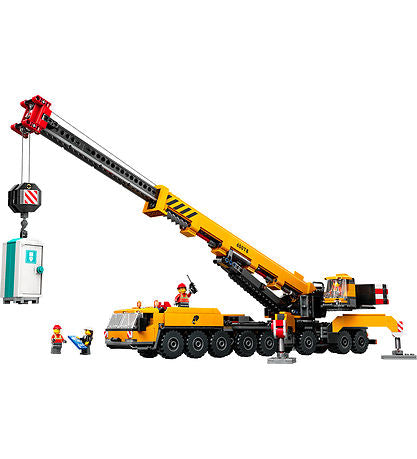 LEGO سيتي – رافعة بناء متحركة صفراء 60409 – 1116 قطعة