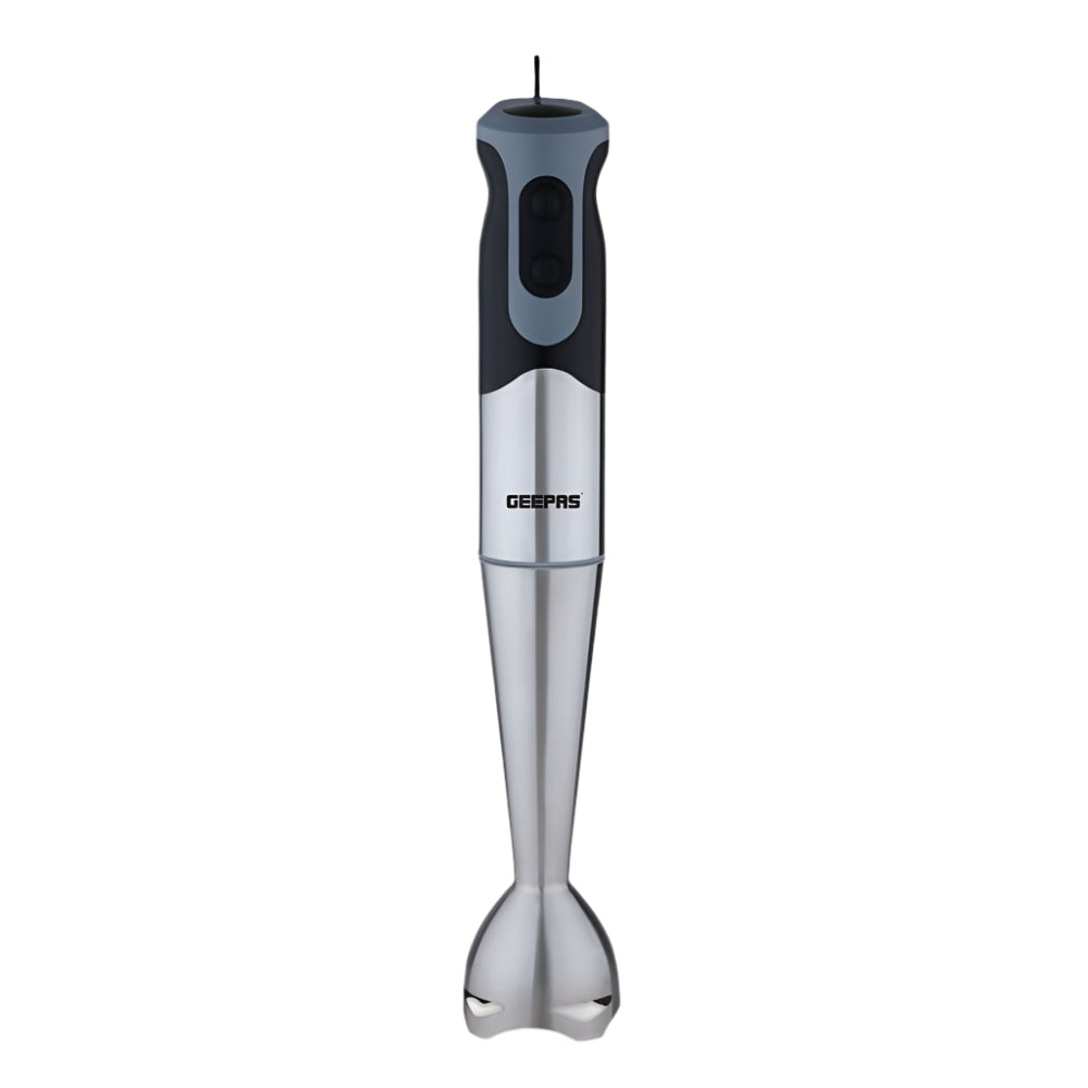 Geepas 700W Hand Blender Stainless Steel Blade 2 Speeds Detachable Stick