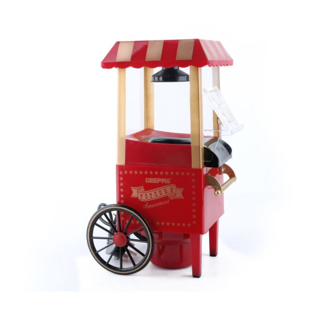 Geepas Oil-Free Popcorn Maker 1200W Fast & Healthy